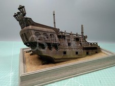 The Black Pearl 1:48 Stranding Scene Wooden Model Ship Kit