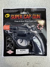 Toy Cap Gun Revolver 8 Shot