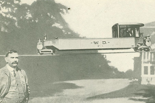Brennan gyroscope car 1907 - gyroscope,