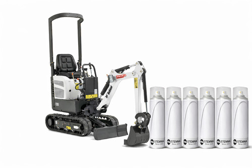 Bobcat grey micro mini digger - mini,
