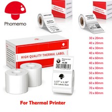 1/3Roll Thermal Sticker Label