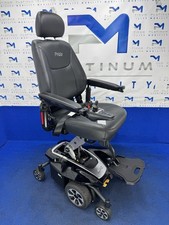 Pride Jazzy Air 2.0 Power Chair Electric Wheelchair with Electric Seat Lift 1627