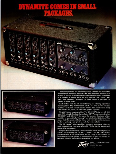 1984 peavy 600b mixer - 1984, •