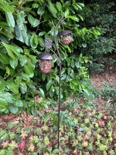 Ground Spike Bird Feeder Twin