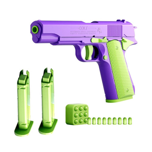 1911 colt toy gun pistol - pistol, soft