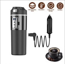 Car Heating Cup Electric Heated Travel Mug Display Thermos Car Kettle Travel Mug