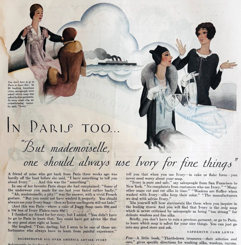 1930 ivory soap flakes - ivory,