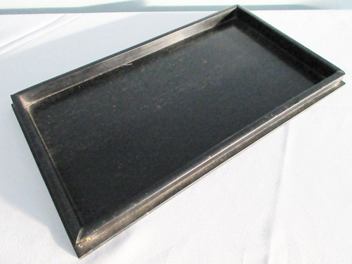 Antique ebony tray dressing - ebony,
