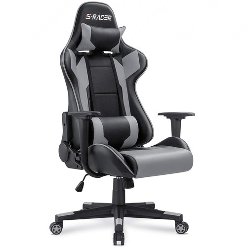 Leather gaming office - leather, chair