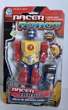 Racer Robot | Vintage Rack Toy | Sealed New | Sealed New Packaging Damage 