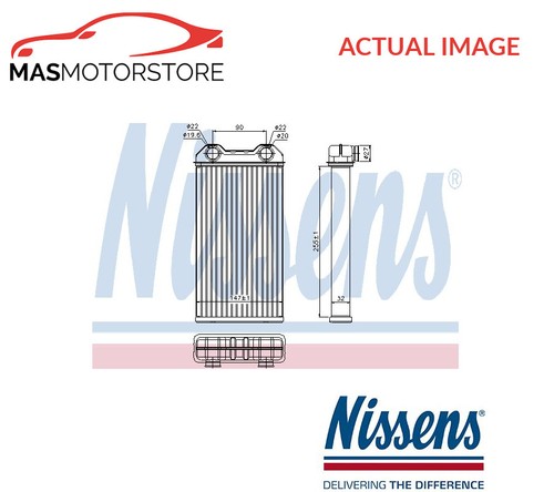Heater radiator exchanger lhd - radiator,