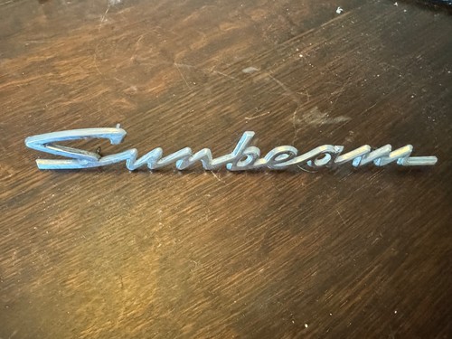 Sunbeam car badge - sunbeam,