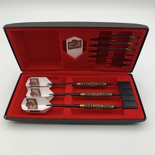 Vintage Miller Genuine Draft Dart Set Case With 3 Darts Extra Flights And Tips