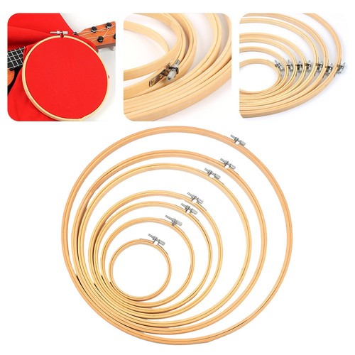 Wooden frame embroidery hoop - frame,