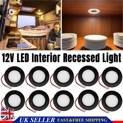 12v recessed led spot - 12v, ceiling
