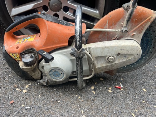 Stihl ts410 disc cutter saw - stihl, saw.