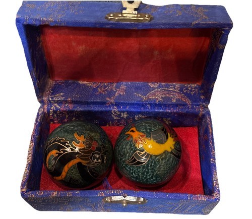 Vintage chinese baoding stress - vintage,
