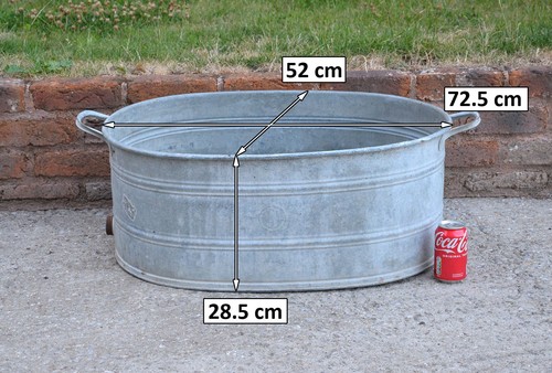 Vintage old galvanized - old,