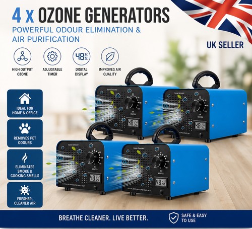 60000mg ozone generator - 4x, 60000mg/h