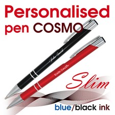 Personalised slim metal pen CS
