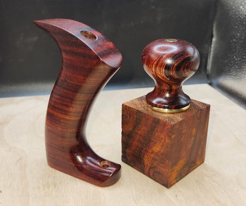 Cocobolo tote knob for - knob,