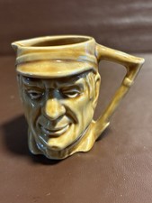 Vintage Lancaster  & Sandland Miniature Character Toby Jug "Tally O" 2-1/2" Tall