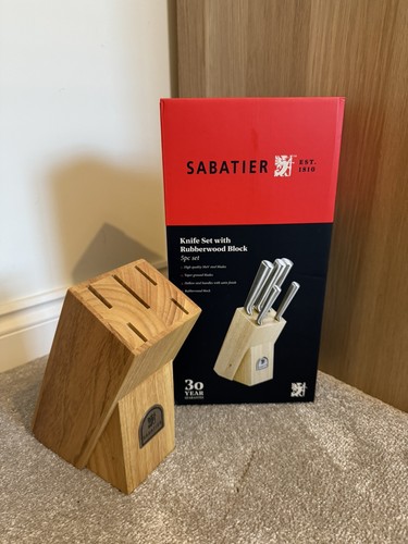 Sabatier rubberwood wooden - rubberwood, 5