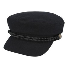 Wool Breton Sailor Captain Hat
