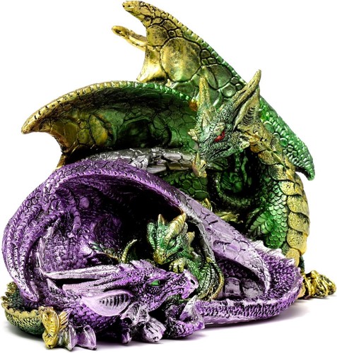 Dragon ornament resin - ornament, statue