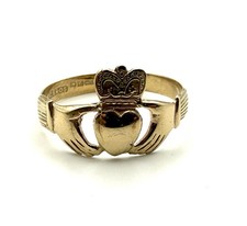 9ct Gold Men’s Claddagh Ring
