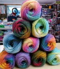 100g BALLS JAMES C BRETT AURORA DK 20% WOOL KNITTING YARN