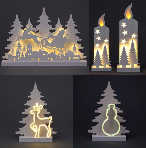 Christmas pre lit silhouette - pre,