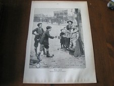 1905 PUNCH & JUDY Art Print