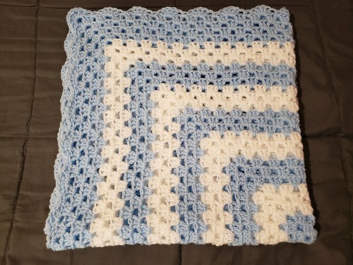 Baby blue white hand - ,