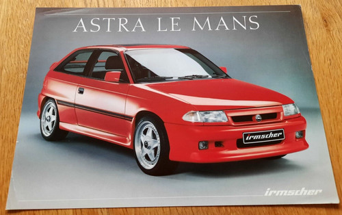 Irmscher astra mans - astra, le