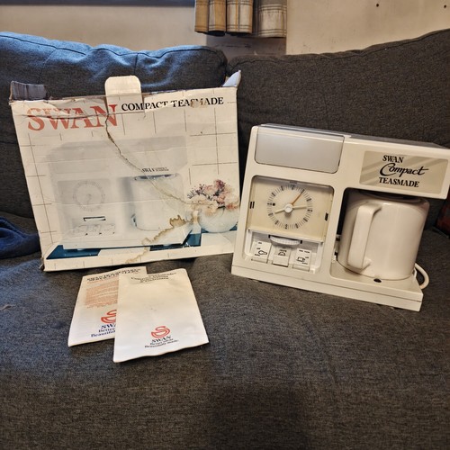 Vintage swan compact teasmade - vintage,