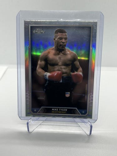 Mike tyson topps chrome - topps,