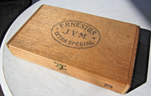 Vintage wooden cigar - vintage,