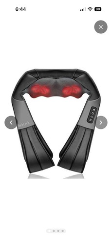 Nekteck shiatsu neck massager - neck,