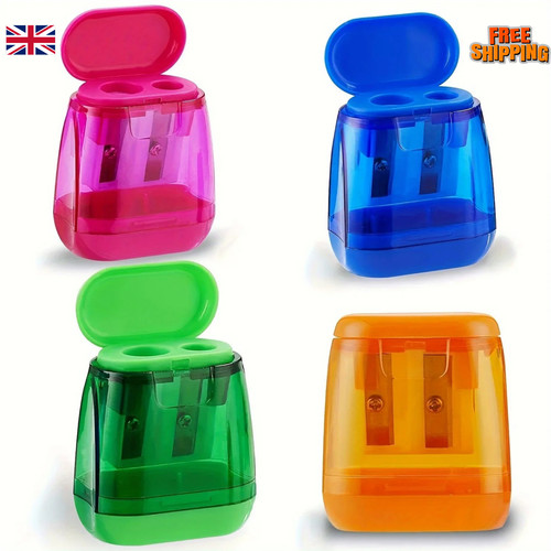 Dual hole pencil sharpener - x,