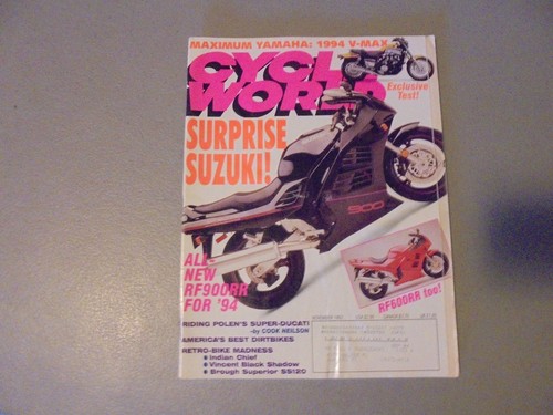 November 1993 cycle world - november,