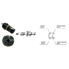 Lambda Sensor For Smart Roadster 0.7 Brabus Lemark Oxygen 0003122V005L00800