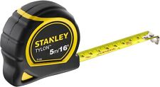 Stanley Pocket Measure Tylon Tape | 5m & 8m | Durable | Imperial & Metric