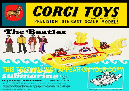 Corgi toys the - the, yellow