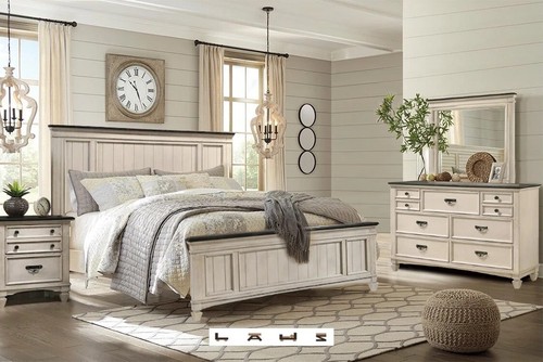New queen king 4pc two - king, two-tone