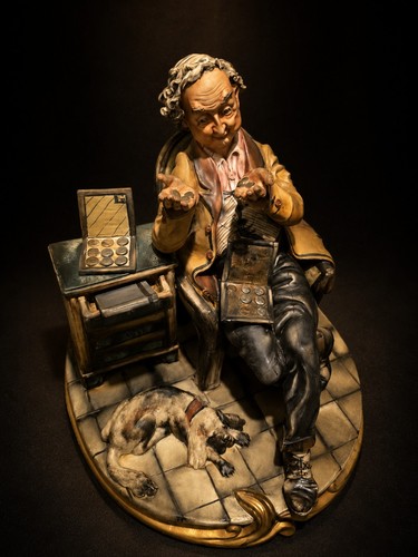 Rare large capodimonte italian - capodimonte,