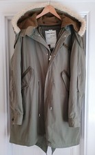 ZARA SRPLS Military Parka VGC