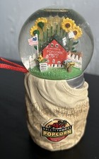 Dale & Thomas Popcorn Snow Globe New, Christmas, Fun VTG