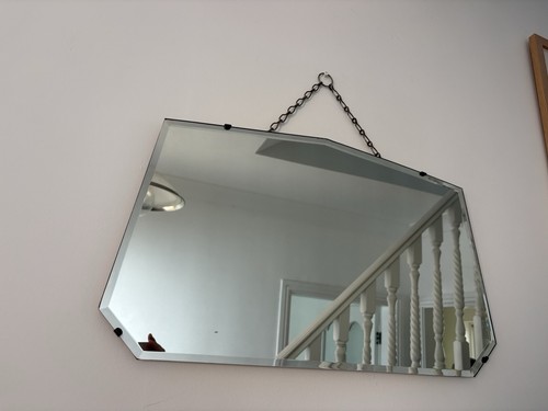 Beautiful vintage bevelled - vintage,