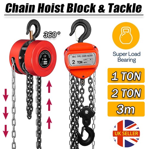 Chain hoist block and tackle - hoist,
